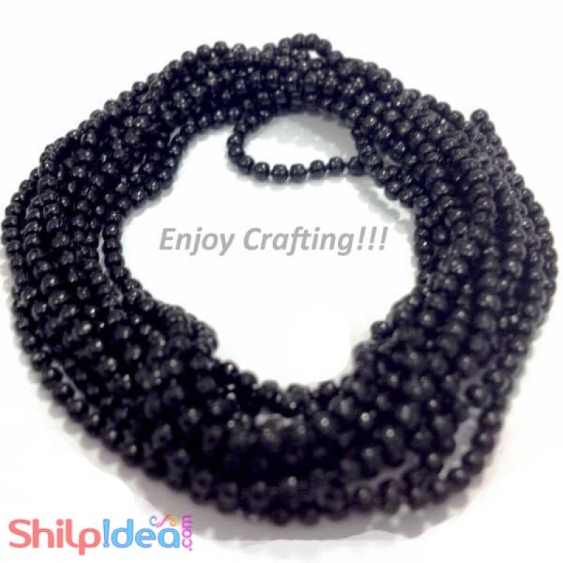 Metal Ball Chain 1.5mm - Black - 2 meter